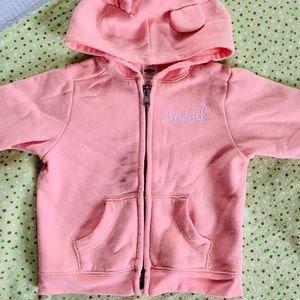 Girls hoodie jacket with ears Old Navy 6-12 months